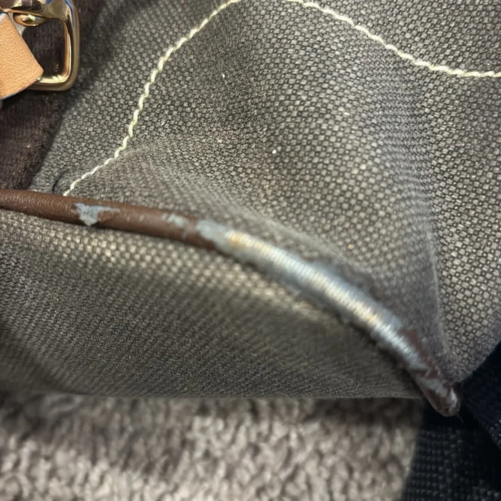 Coach Brown canvas tote bag